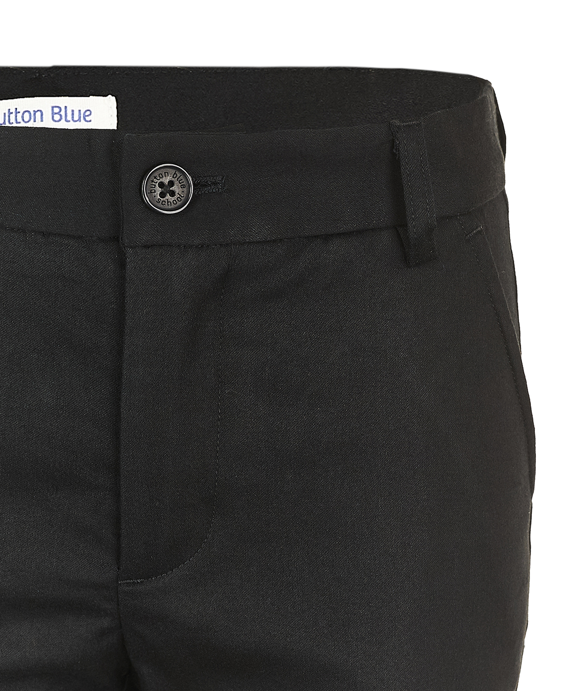 фото Черные классические брюки button blue