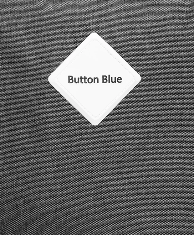 Серый рюкзак Button Blue