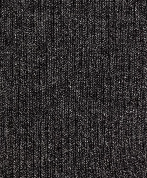 фото Темно-серый вязаный шарф button blue (без размера)