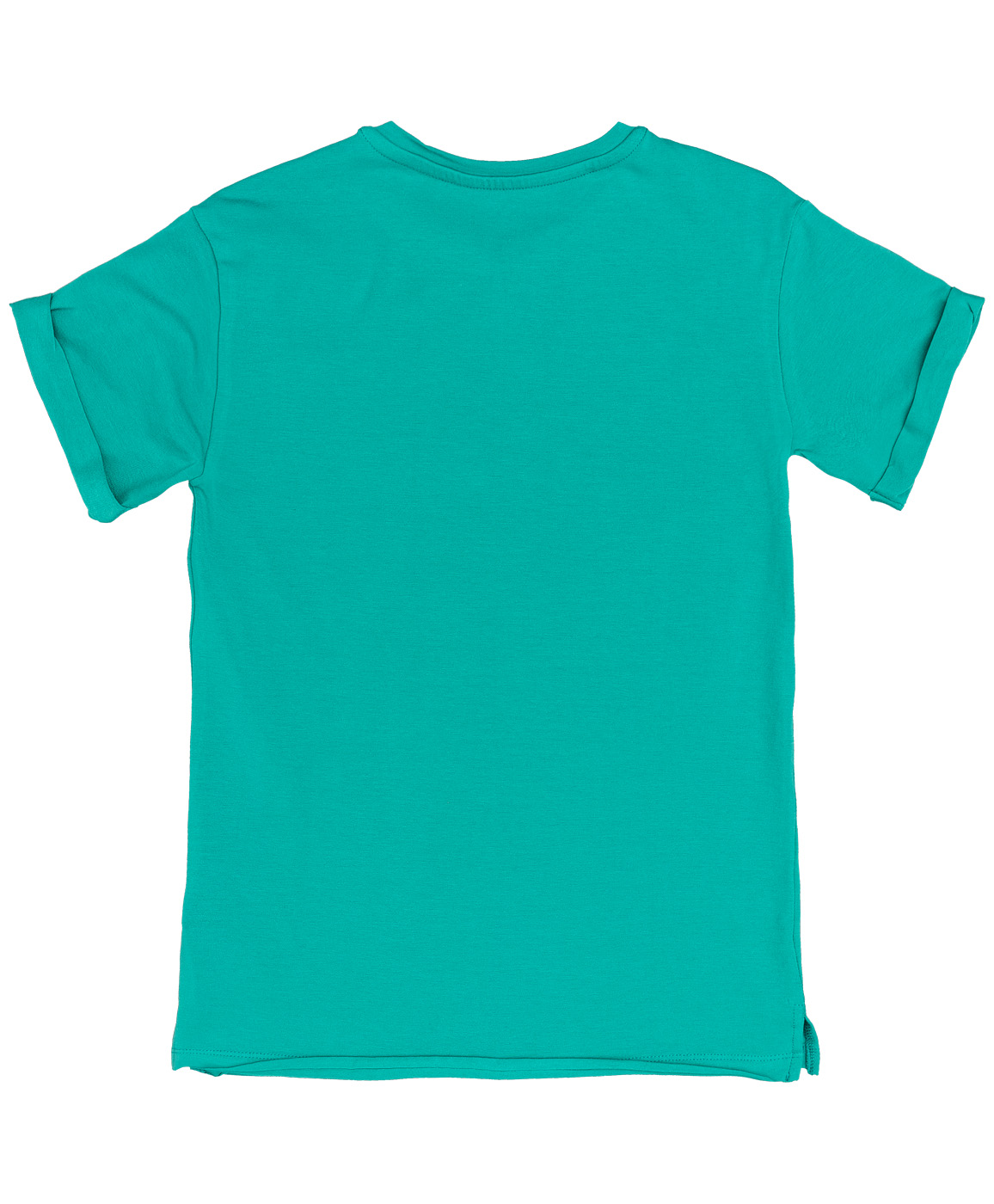 Бирюзовая футболка с принтом Button Blue 219BBGC12071300, размер 110, цвет голубой - фото 2