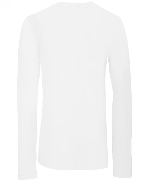 Белая футболка с длинным рукавом Button Blue (152), размер 152, цвет белый Белая футболка с длинным рукавом Button Blue (152) - фото 3