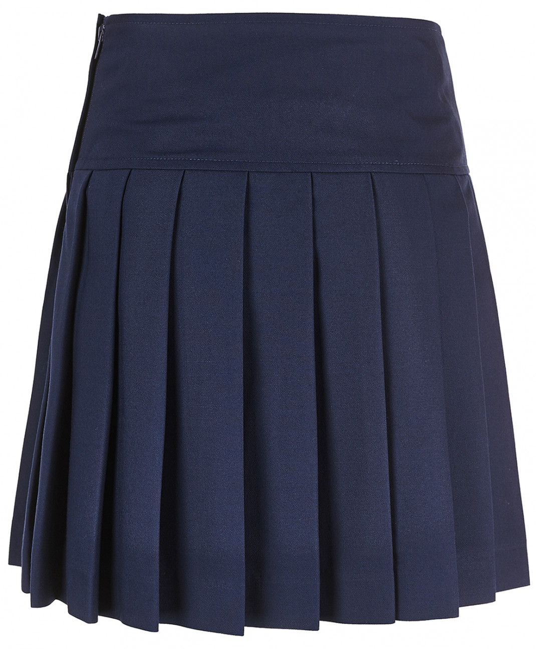 Синяя школьная юбка