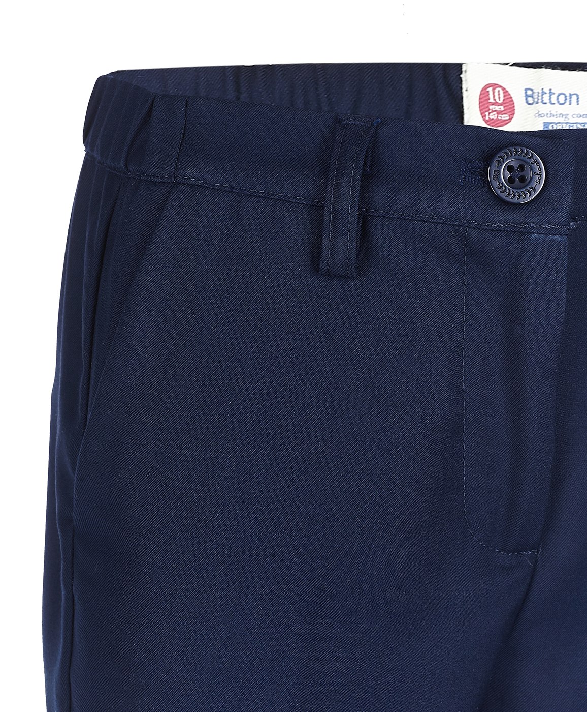 фото Синие брюки button blue