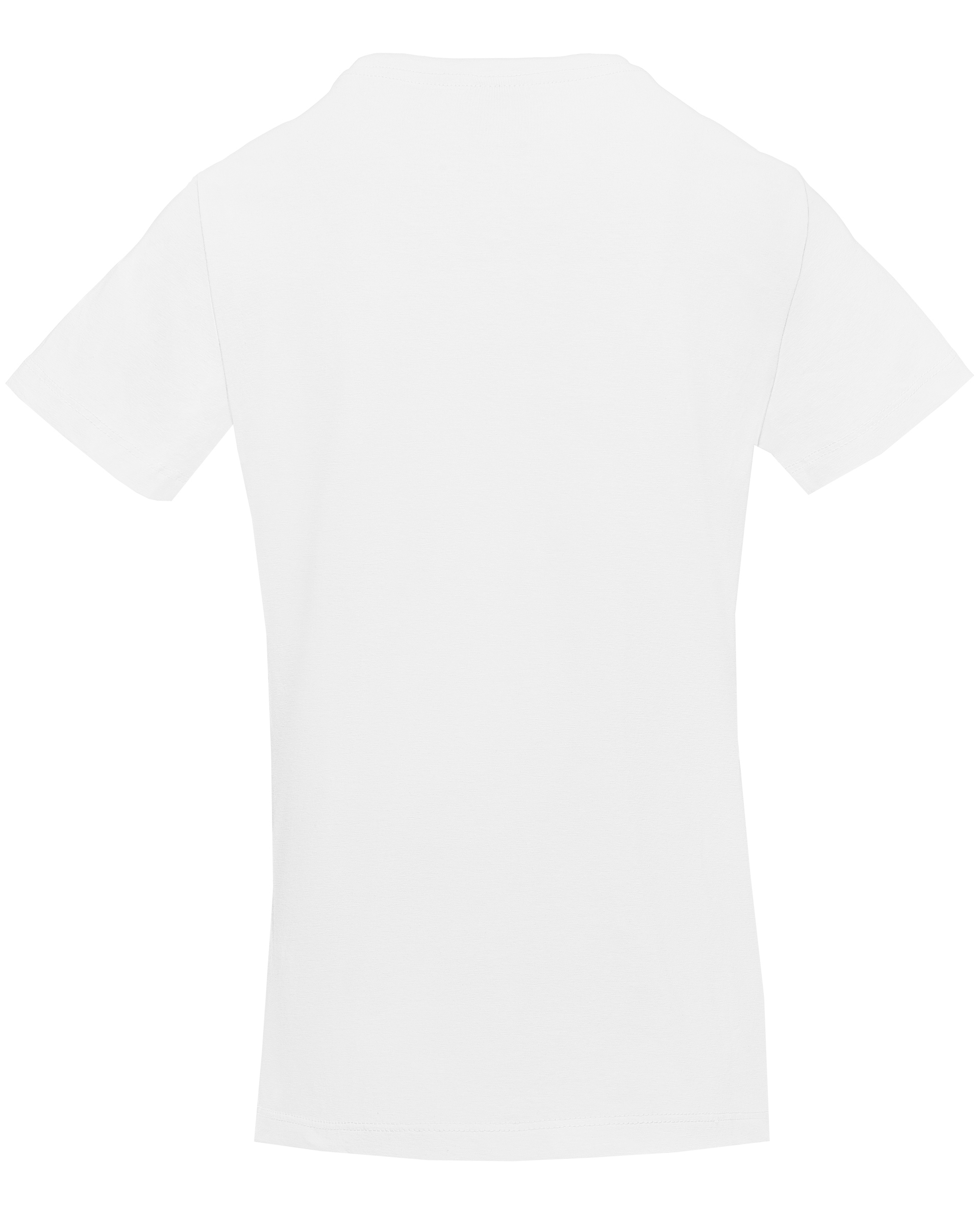 фото Белая футболка button blue