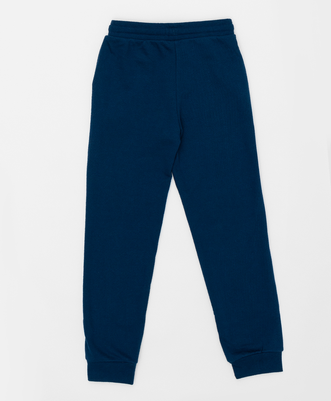 фото Синие брюки из футера button blue