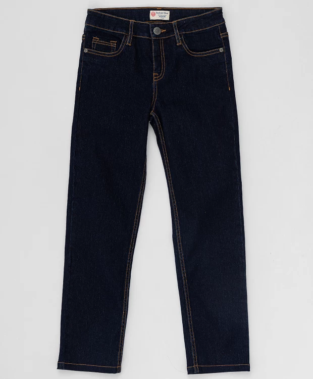 фото Темно-синие джинсы button blue (140)
