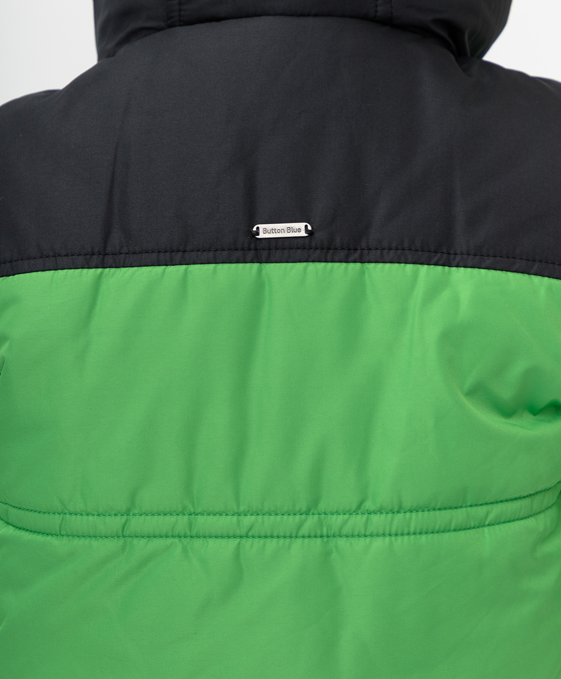 Зеленое зимнее пальто Button Blue 220BBBMC45024800, размер 122, цвет зеленый - фото 4