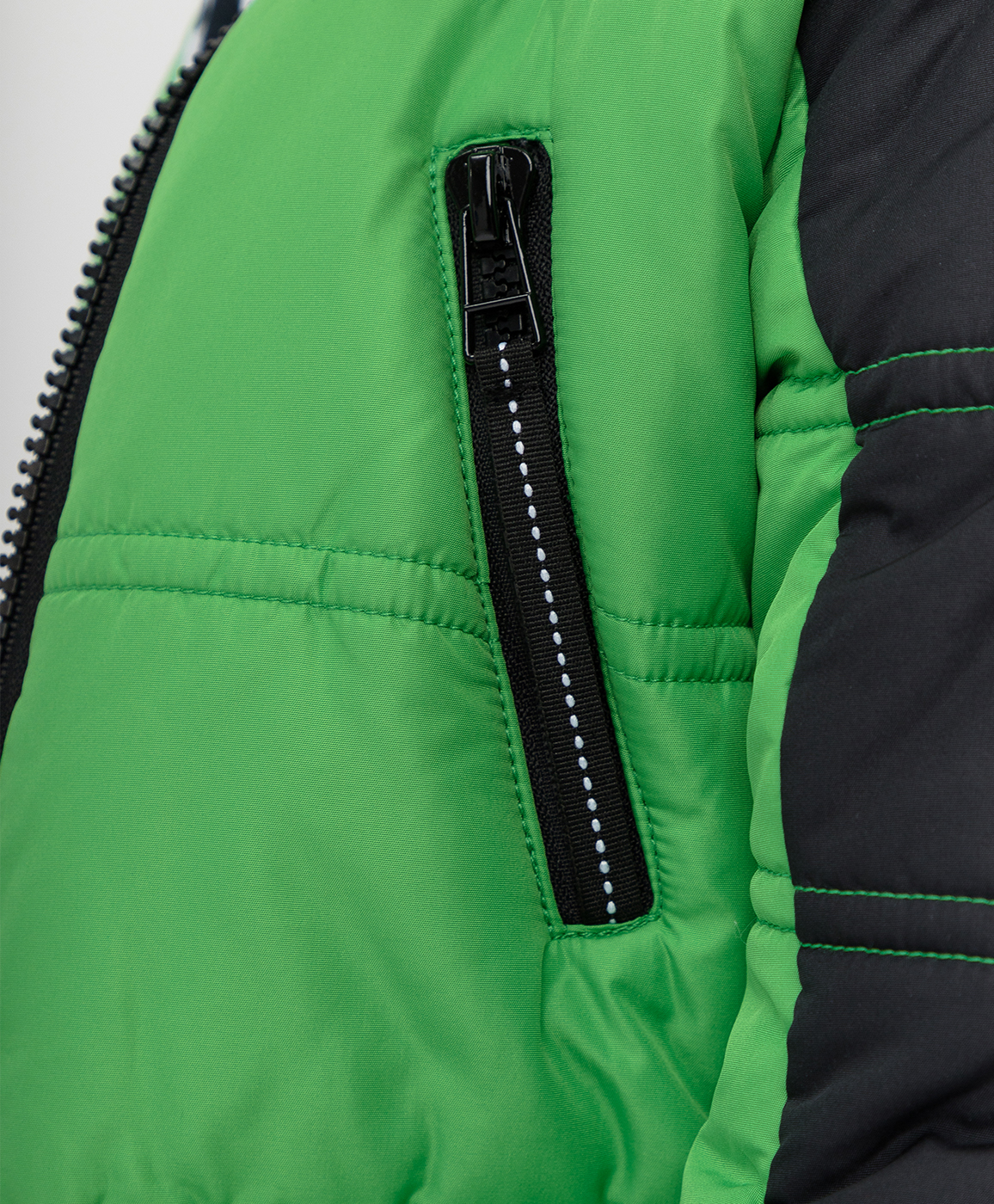Зеленое зимнее пальто Button Blue 220BBBMC45024800, размер 128, цвет зеленый - фото 5