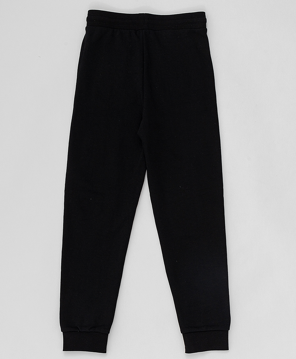 Черные брюки из футера Button Blue 220BBBMC56010800, размер 128, цвет черный на резинке - фото 2
