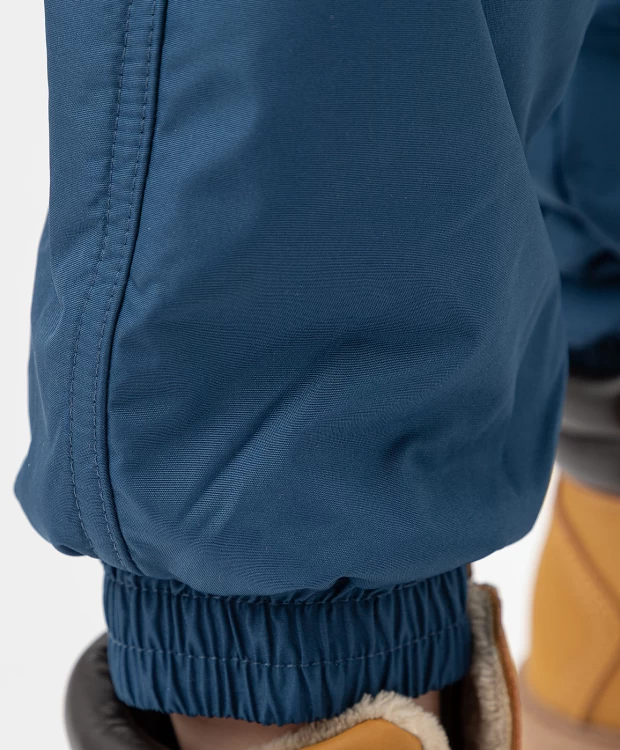 Брюки утепленные демисезонные синие Button Blue