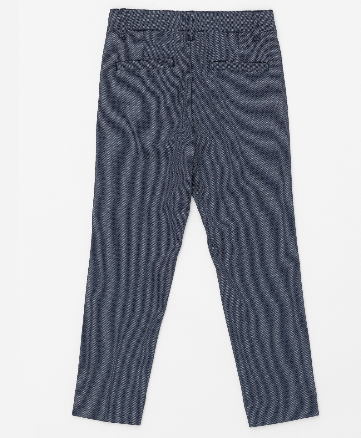 Серые брюки с узором "точка" Button Blue 220BBBMP63010800, размер 98, цвет серый regular fit / прямые - фото 2