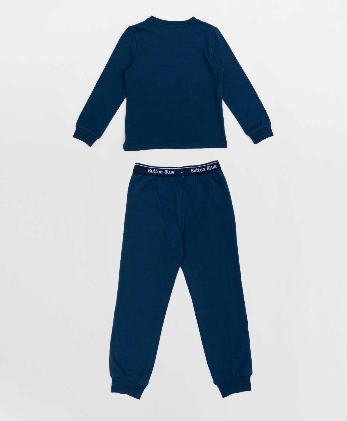 Пижама для мальчика Button Blue 220BBBMU97011000, размер 104-110, цвет синий на резинке - фото 2