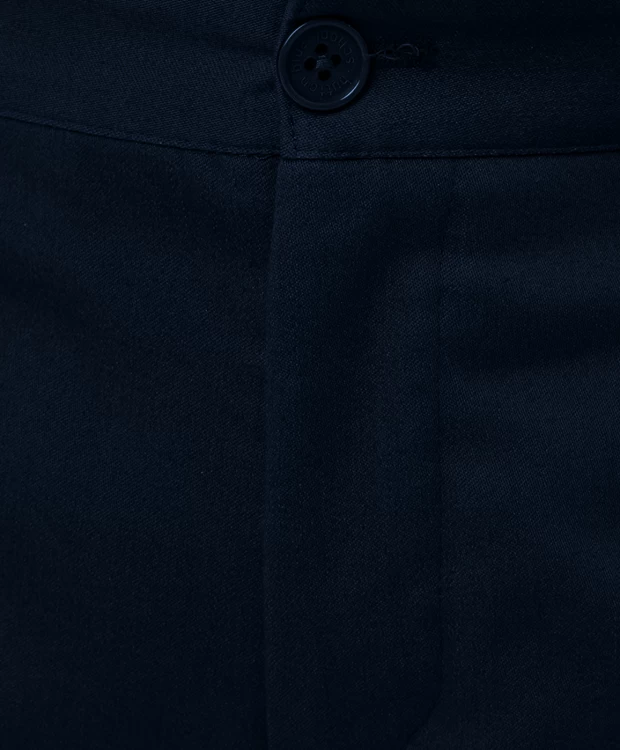 фото Синие брюки-слим button blue (170)