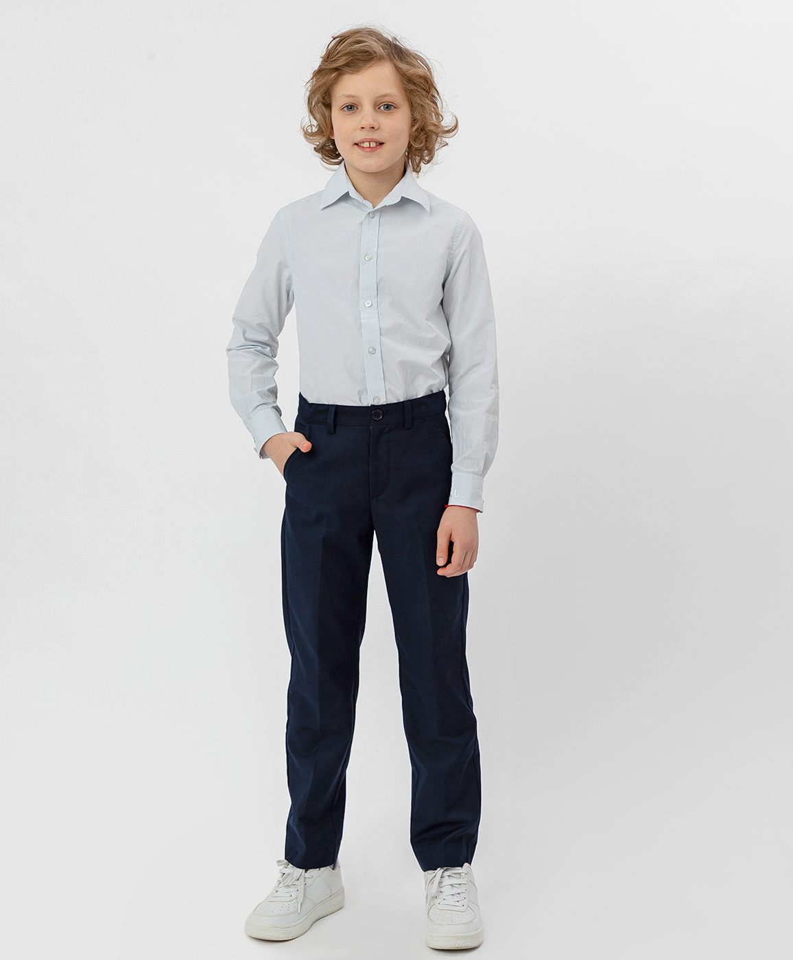 Серые брюки для мальчика