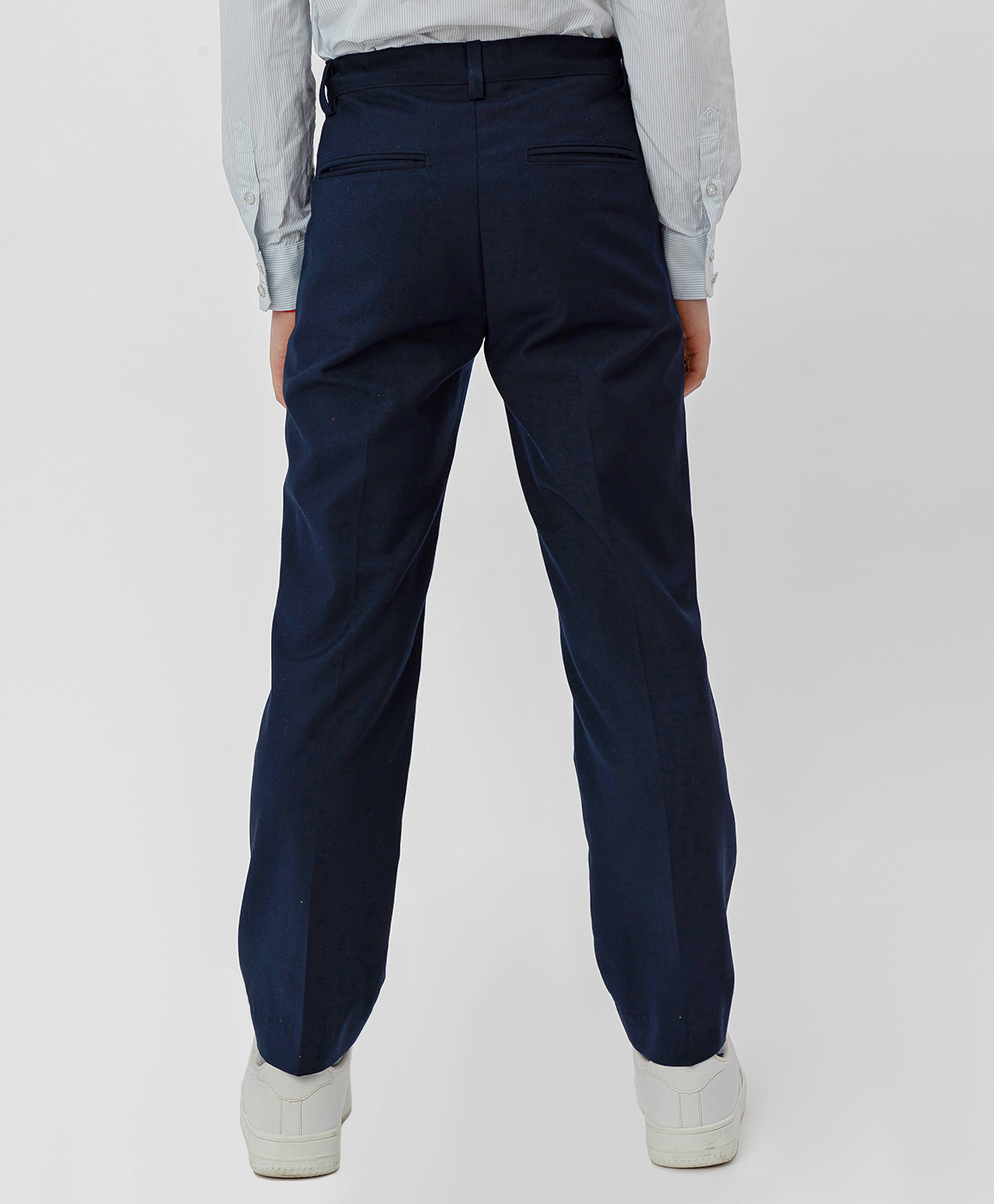 фото Синие брюки button blue