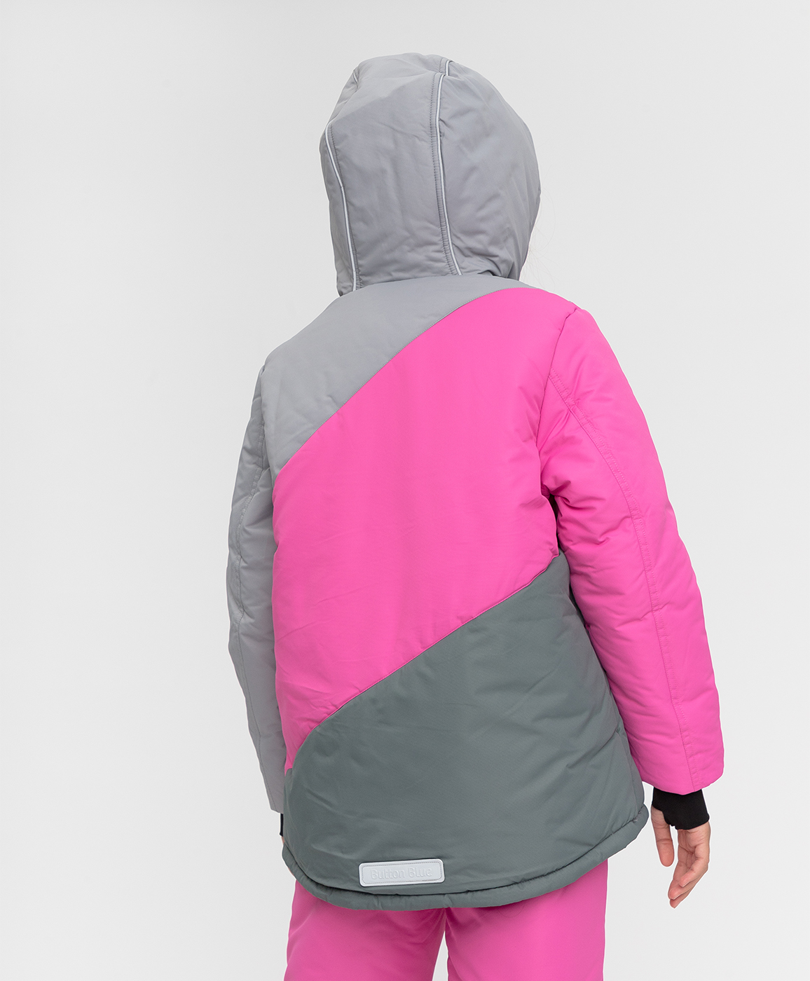 Зимняя куртка Active Button Blue 220BBGA41051200, размер 98, цвет розовый - фото 2