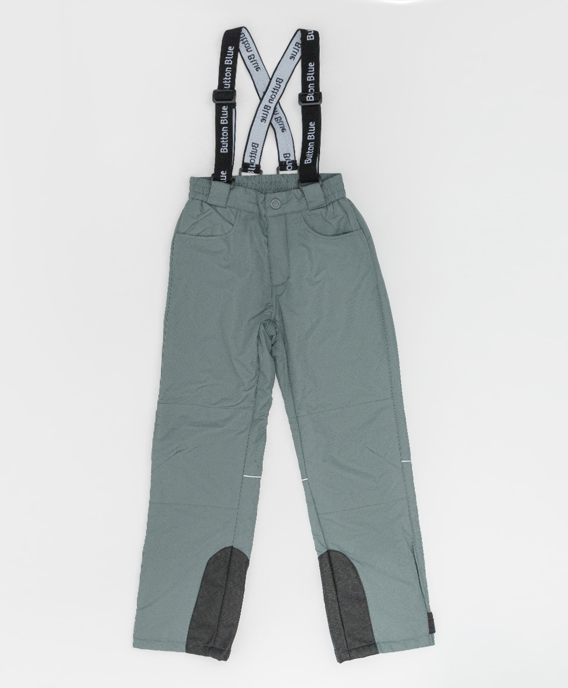 Демисезонные брюки Active Button Blue 220BBGA64012000, размер 146, цвет серый regular fit / прямые - фото 3