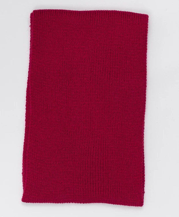 фото Розовый вязаный шарф button blue (one size)