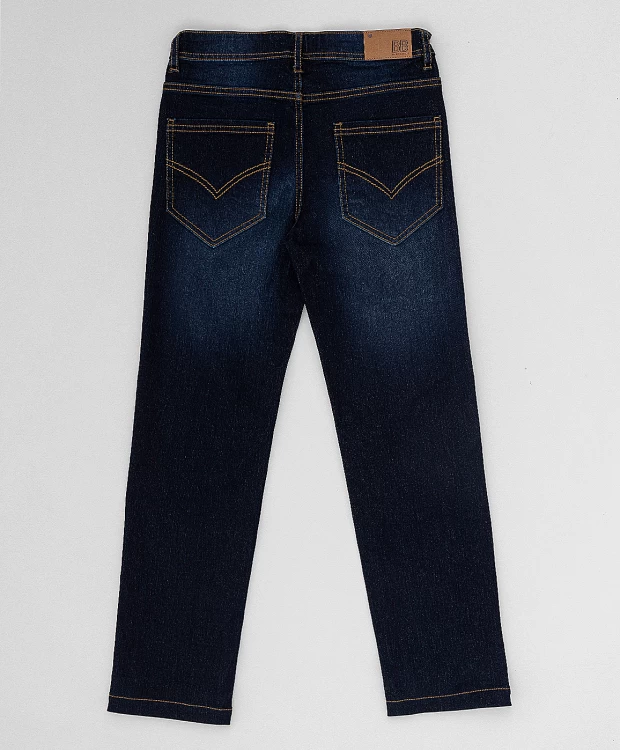 фото Темно-синие джинсы button blue (98)
