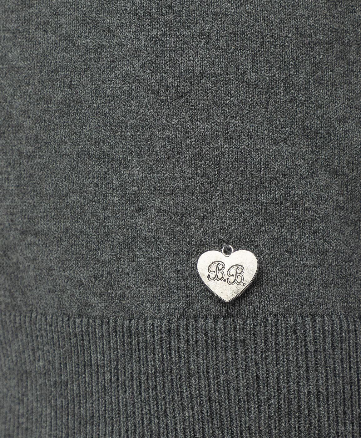 Серый трикотажный жилет Button Blue 220BBGS30010100, размер 164 - фото 5