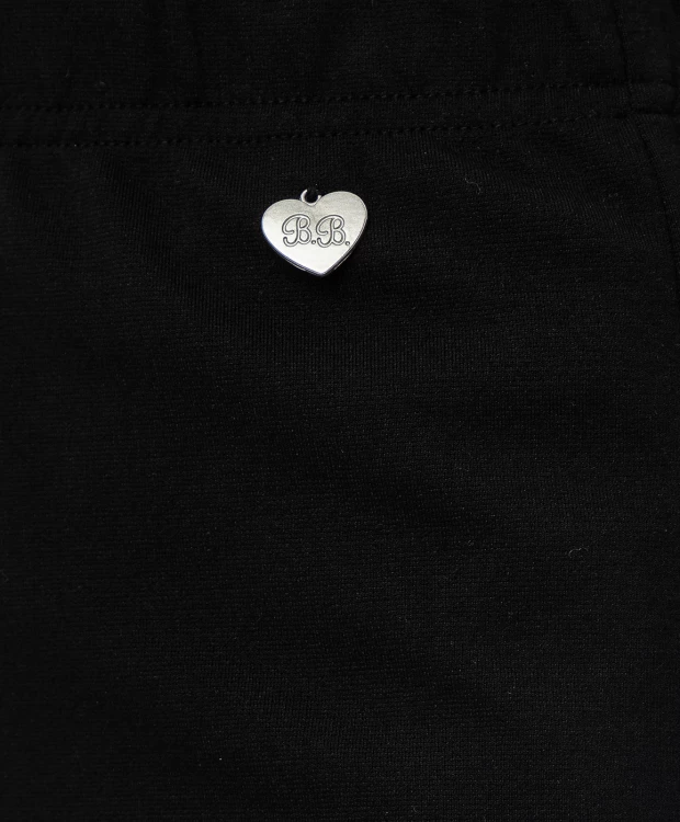 фото Черная юбка button blue (170)
