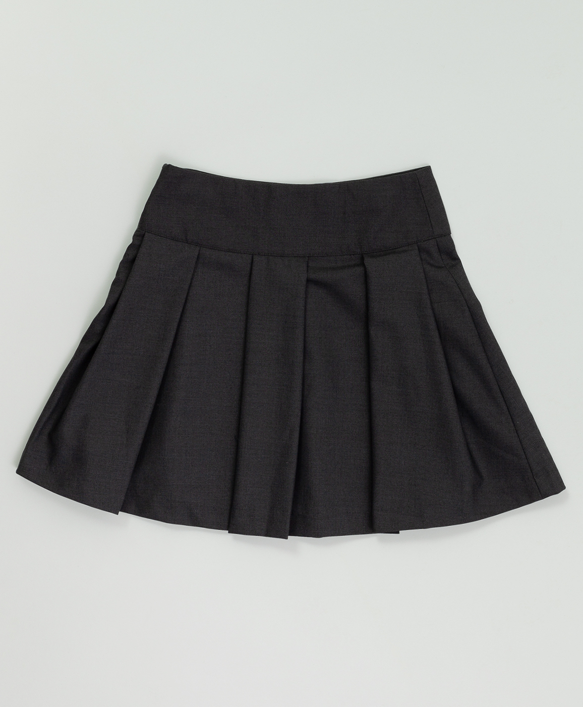 Серая юбка в складку Button Blue 220BBGS61030100, размер 170, цвет серый колокол - фото 2