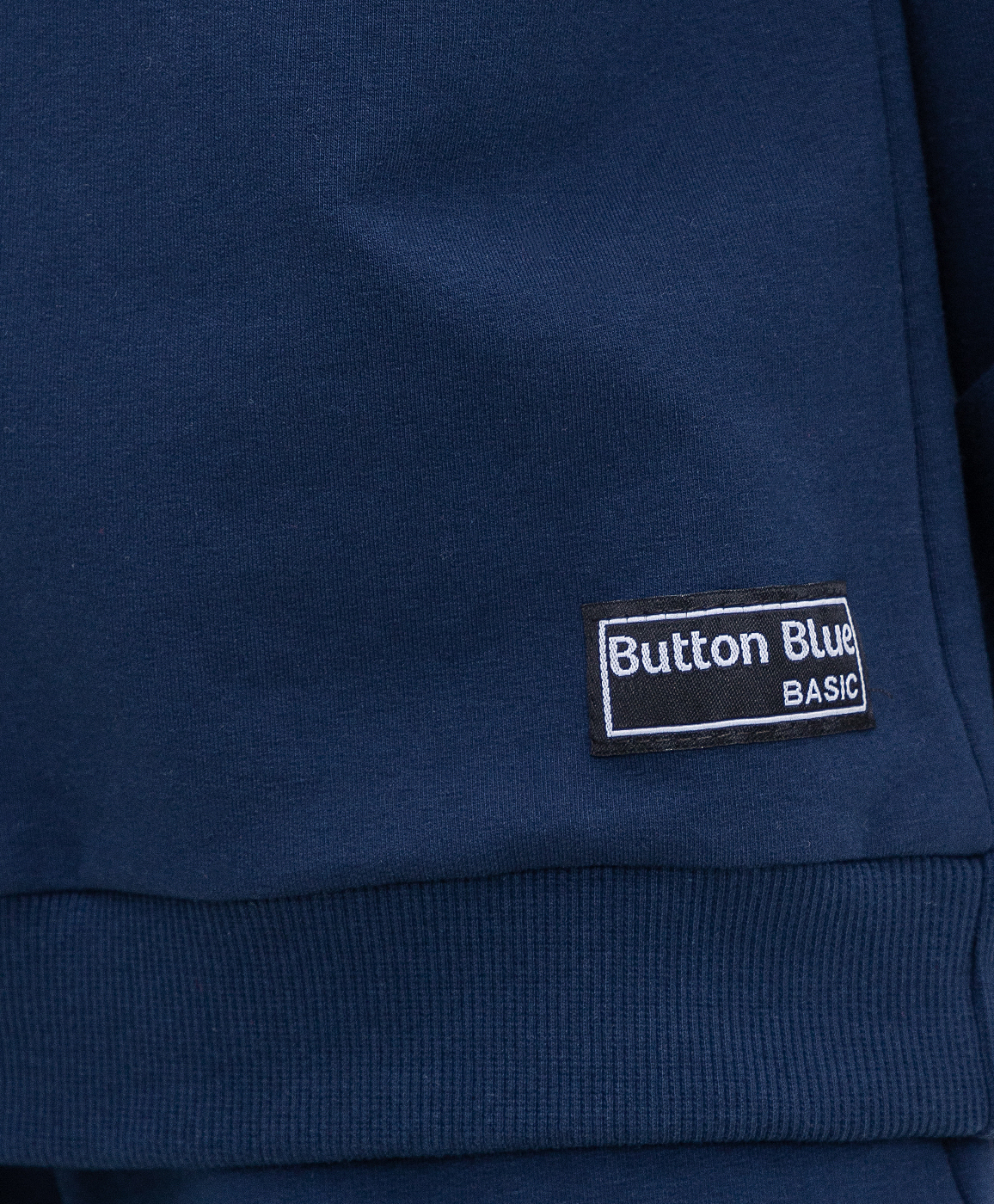 Футболка с длинным рукавом синяя Button Blue 221BBBB12021000, размер 152, цвет синий - фото 3