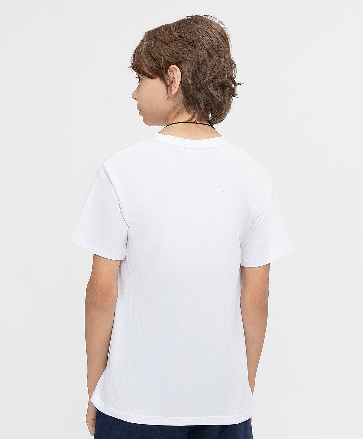 фото Футболка белая с принтом button blue