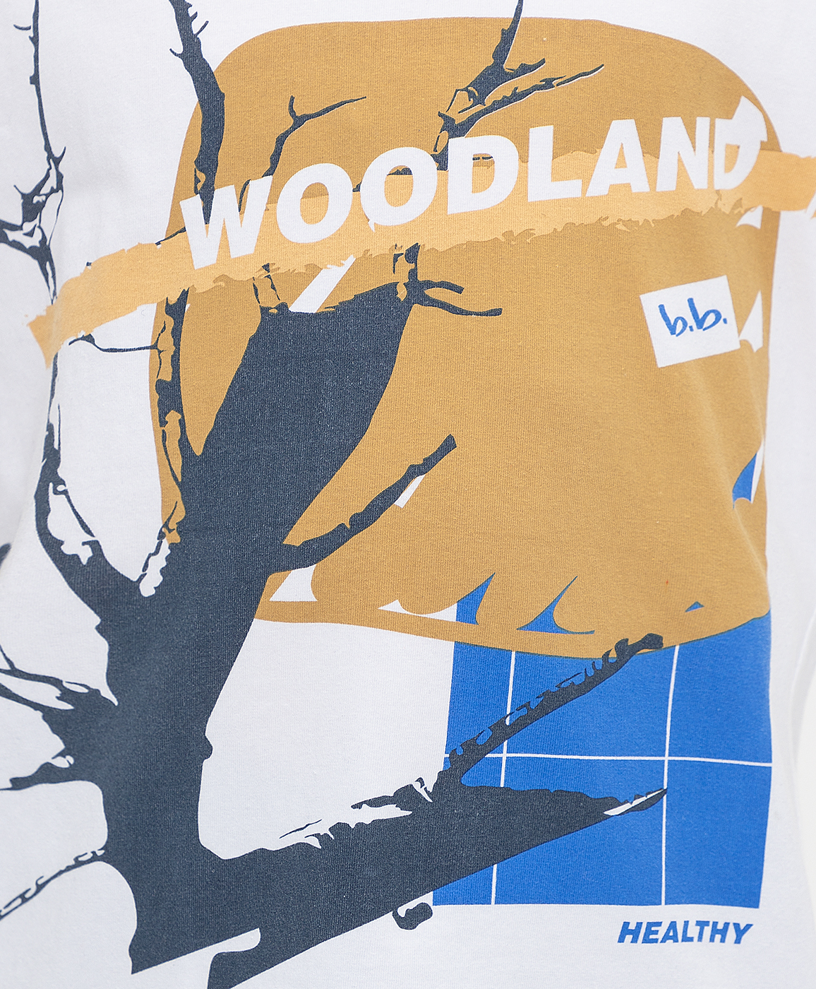 фото Футболка белая с принтом button blue