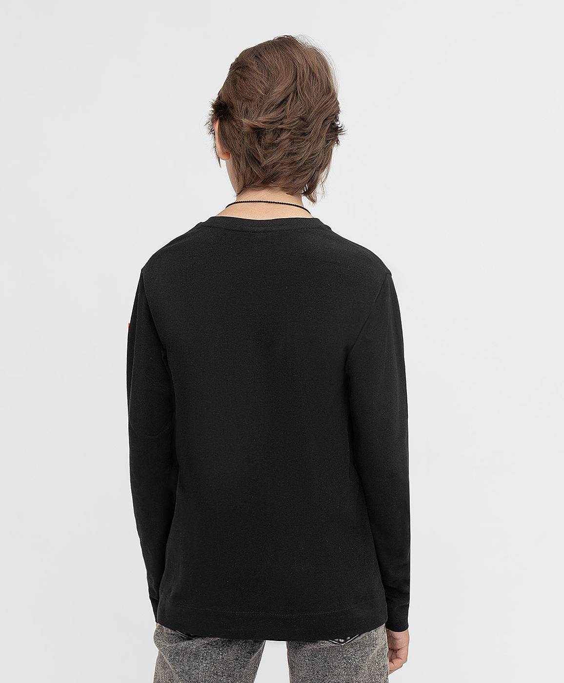 фото Футболка с длинным рукавом button blue