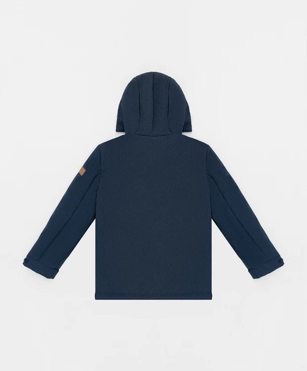 фото Куртка синяя демисезонная button blue (152)