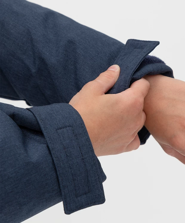 фото Куртка синяя демисезонная button blue (152)