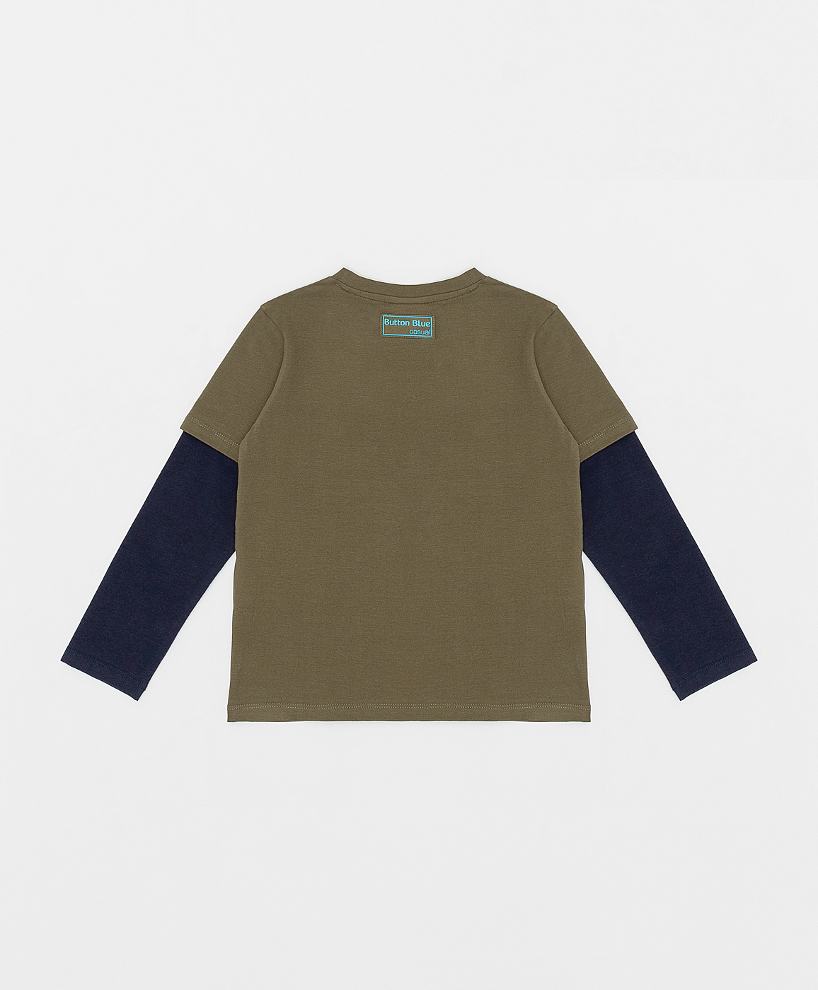 фото Футболка с длинным рукавом button blue