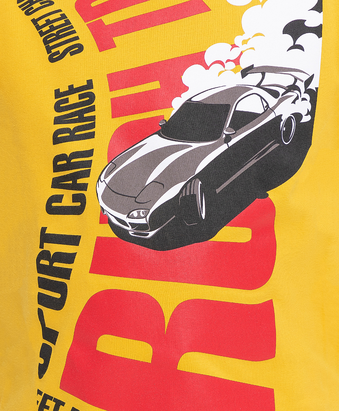 фото Футболка с длинным рукавом желтая button blue