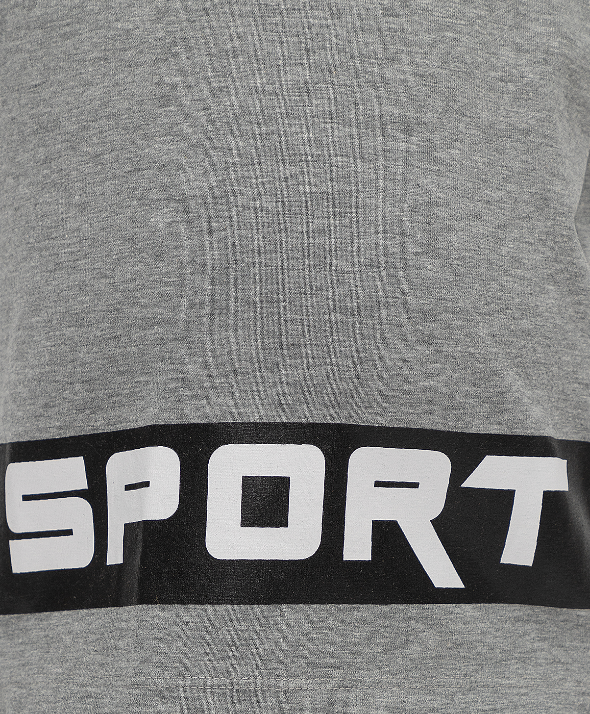 фото Футболка удлиненная с принтом button blue