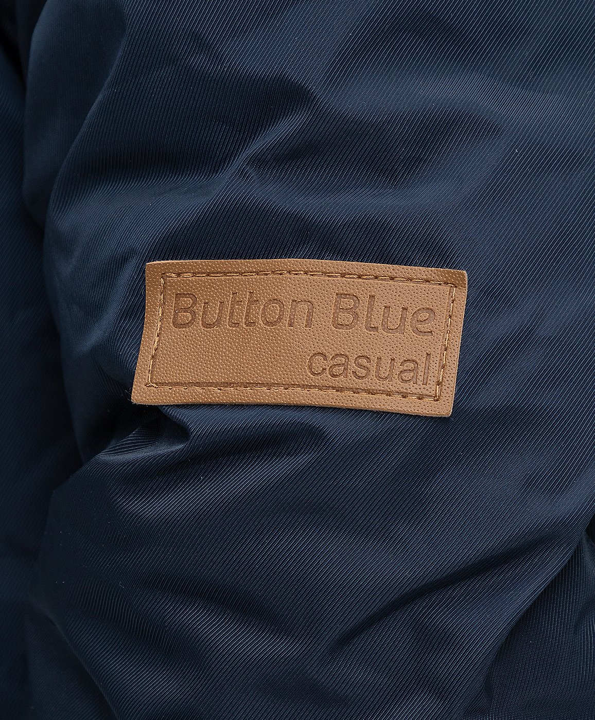 Полупальто зимнее с капюшоном Button Blue 221BBBMC46041000, размер 110, цвет синий - фото 4