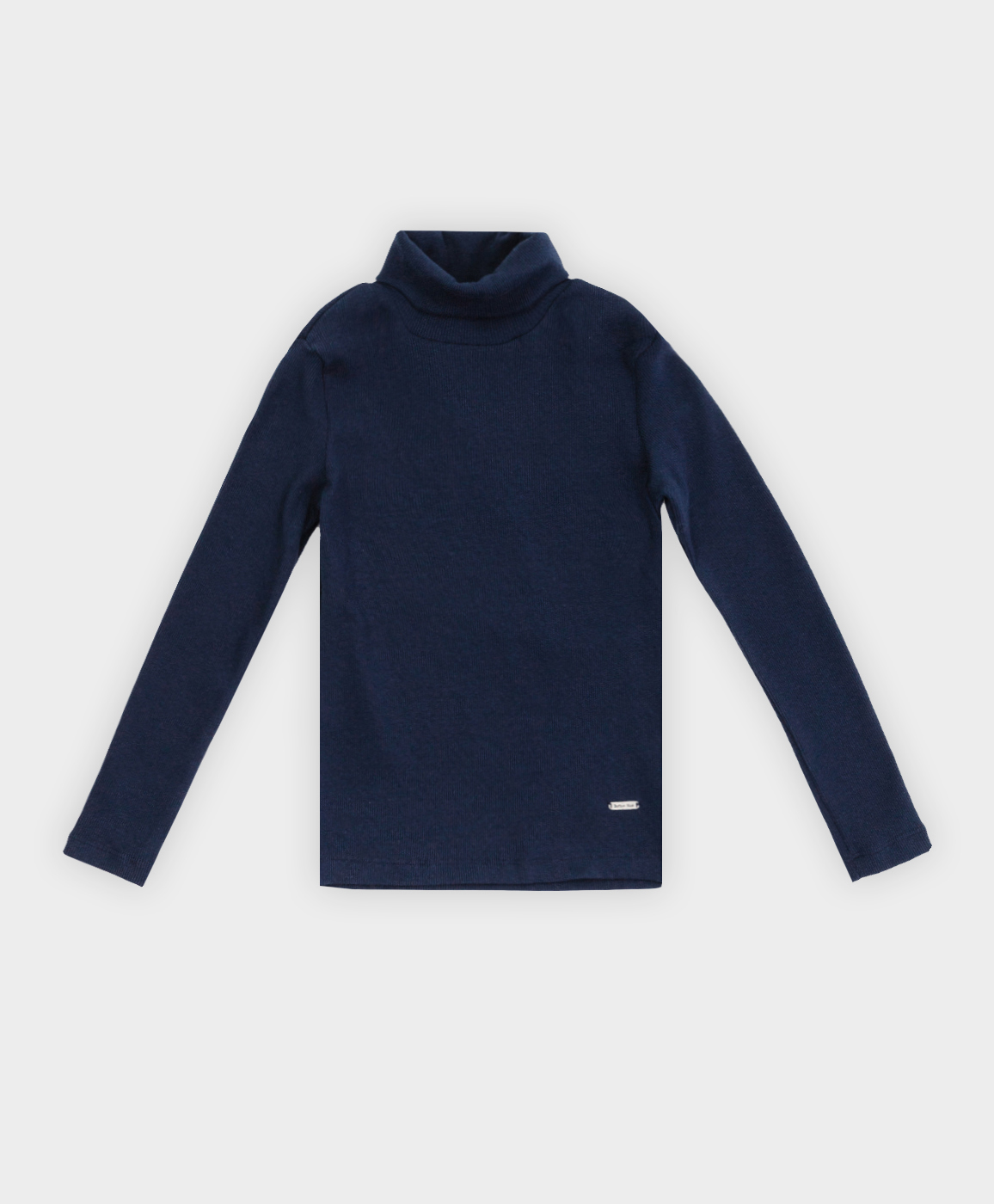 фото Водолазка синяя button blue