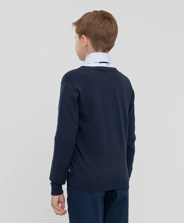Кардиган синий Button Blue