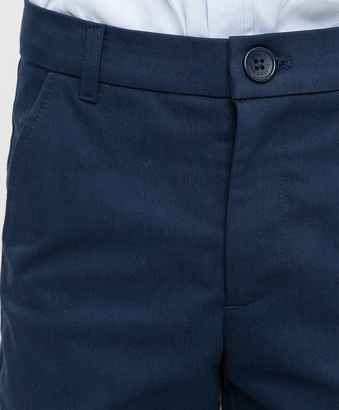 фото Брюки синие button blue