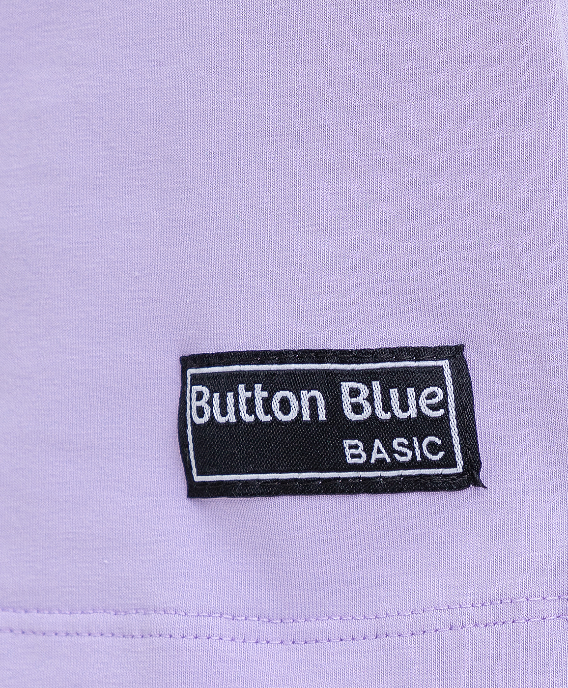 Футболка базовая фиолетовая Button Blue 221BBGB12033000, размер 104, цвет фиолетовый - фото 3