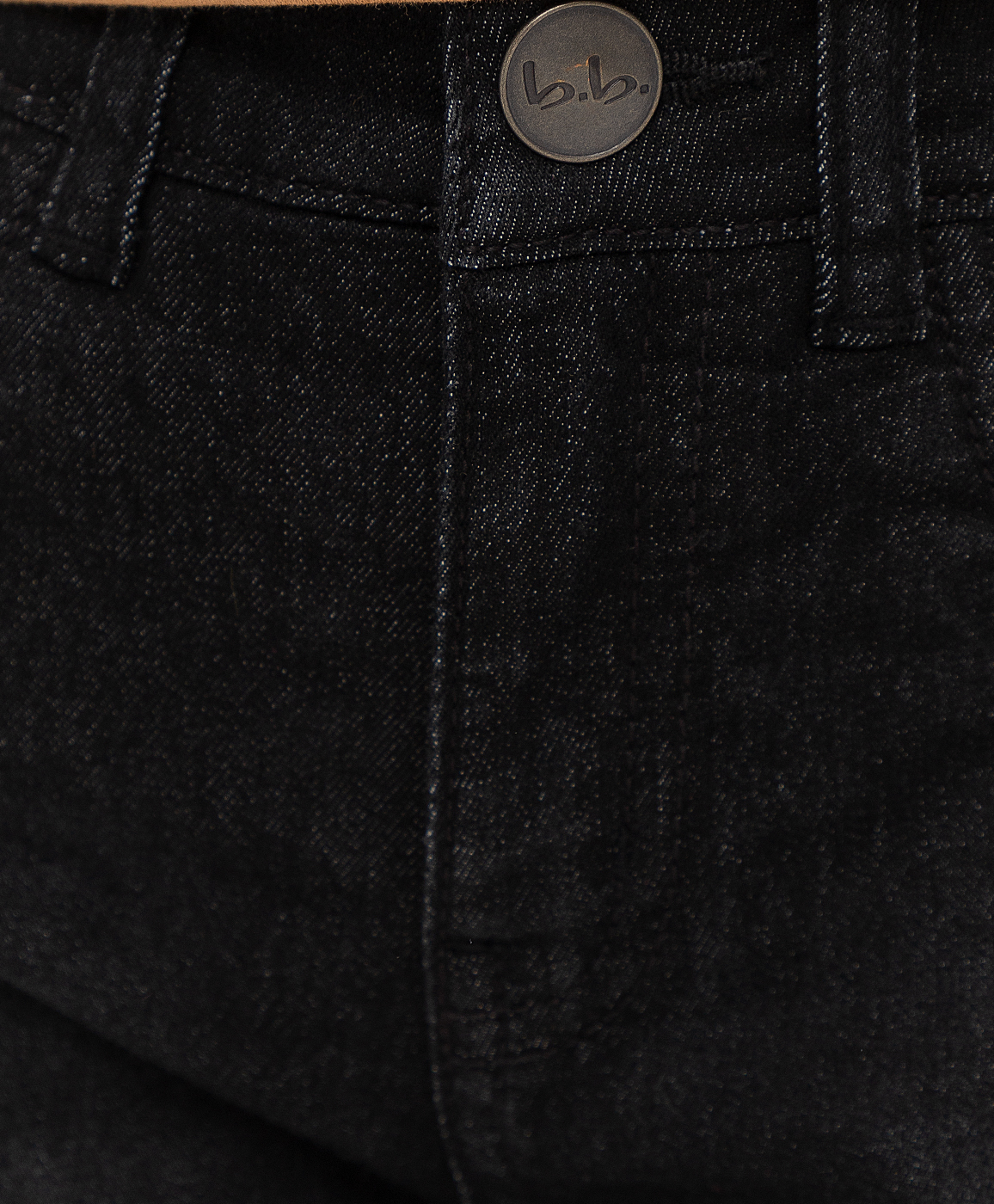 Джинсы утепленные на флисе Button Blue 221BBGMC6404D300, размер 98, цвет черный - фото 4