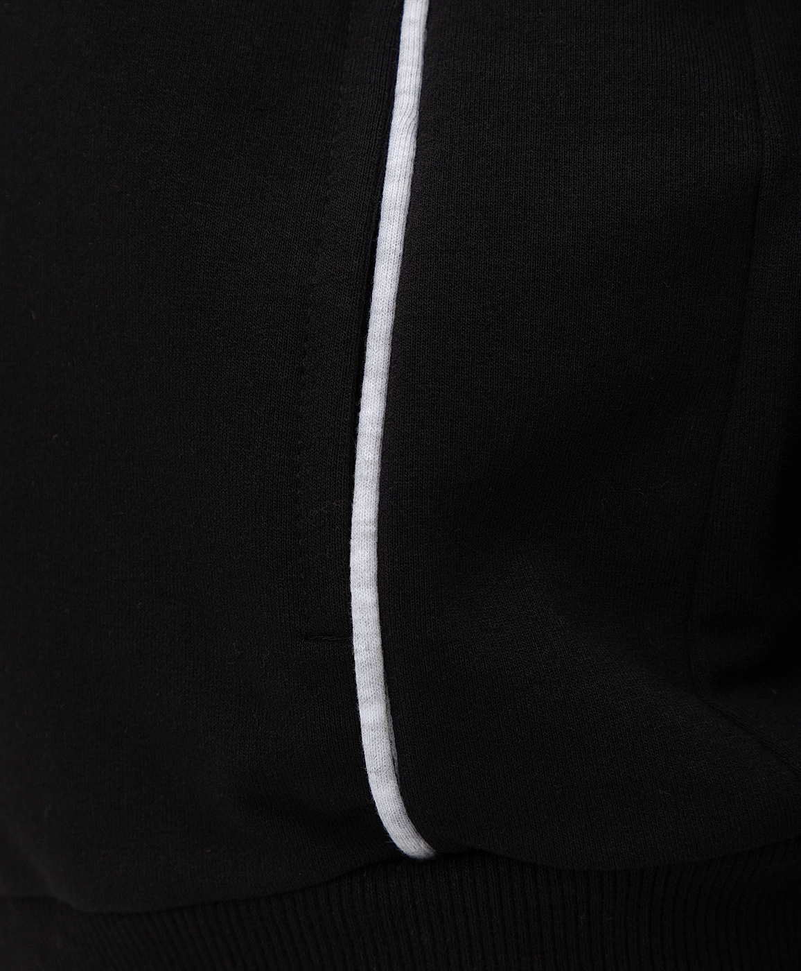 Толстовка черная на молнии Button Blue 221BBGS16010800, размер 170, цвет черный - фото 4