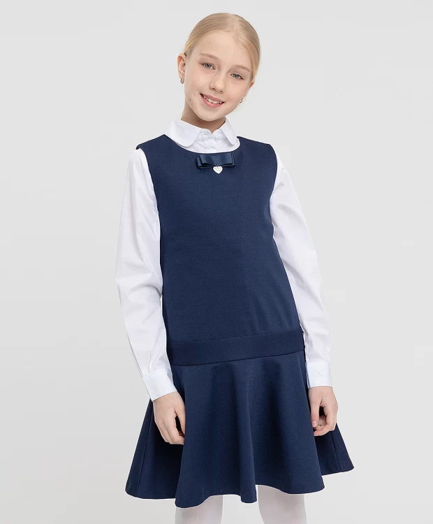 Сарафан синий Button Blue