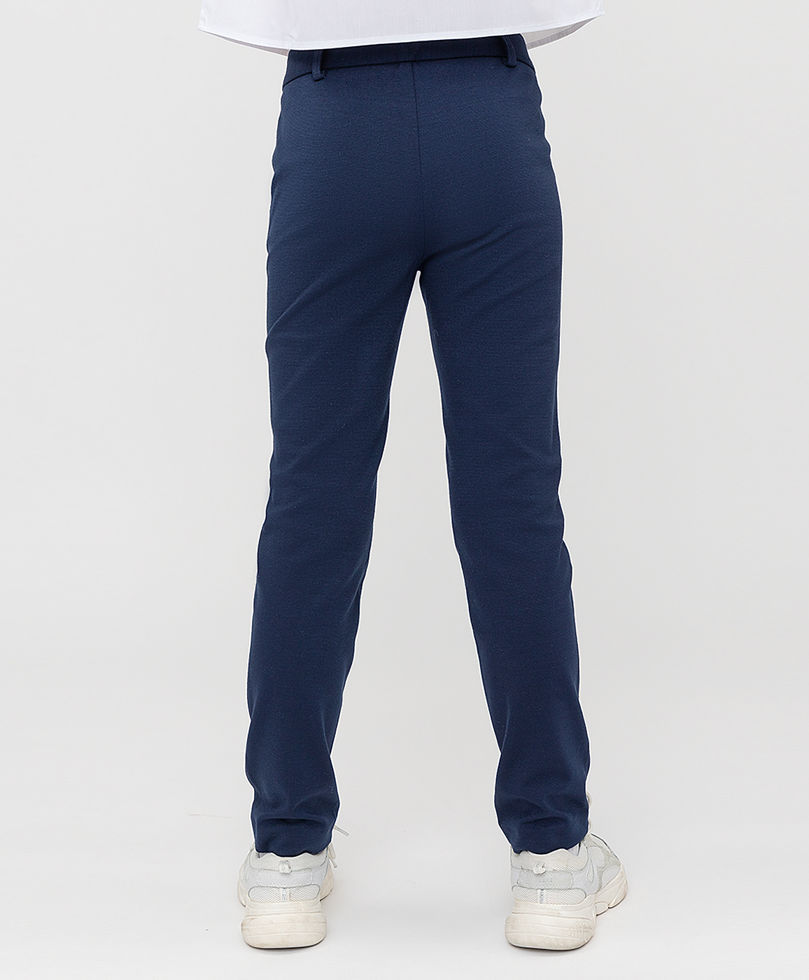 фото Брюки синие button blue