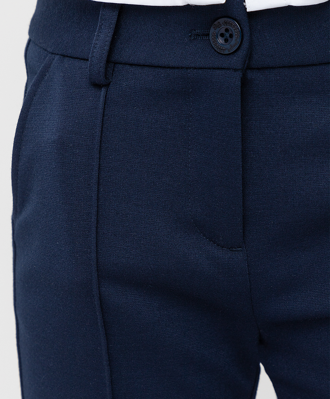 фото Брюки синие button blue