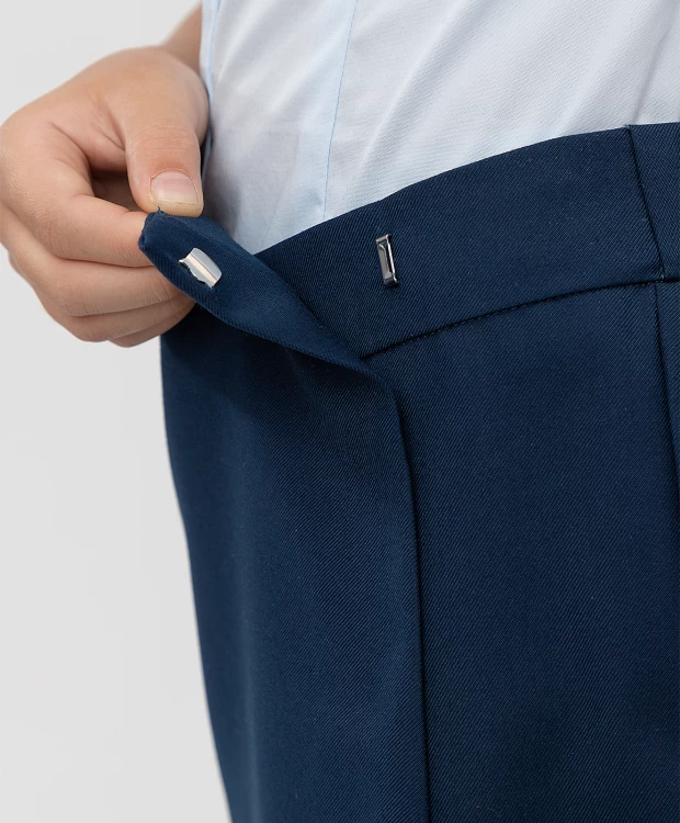 фото Юбка синяя button blue (122)