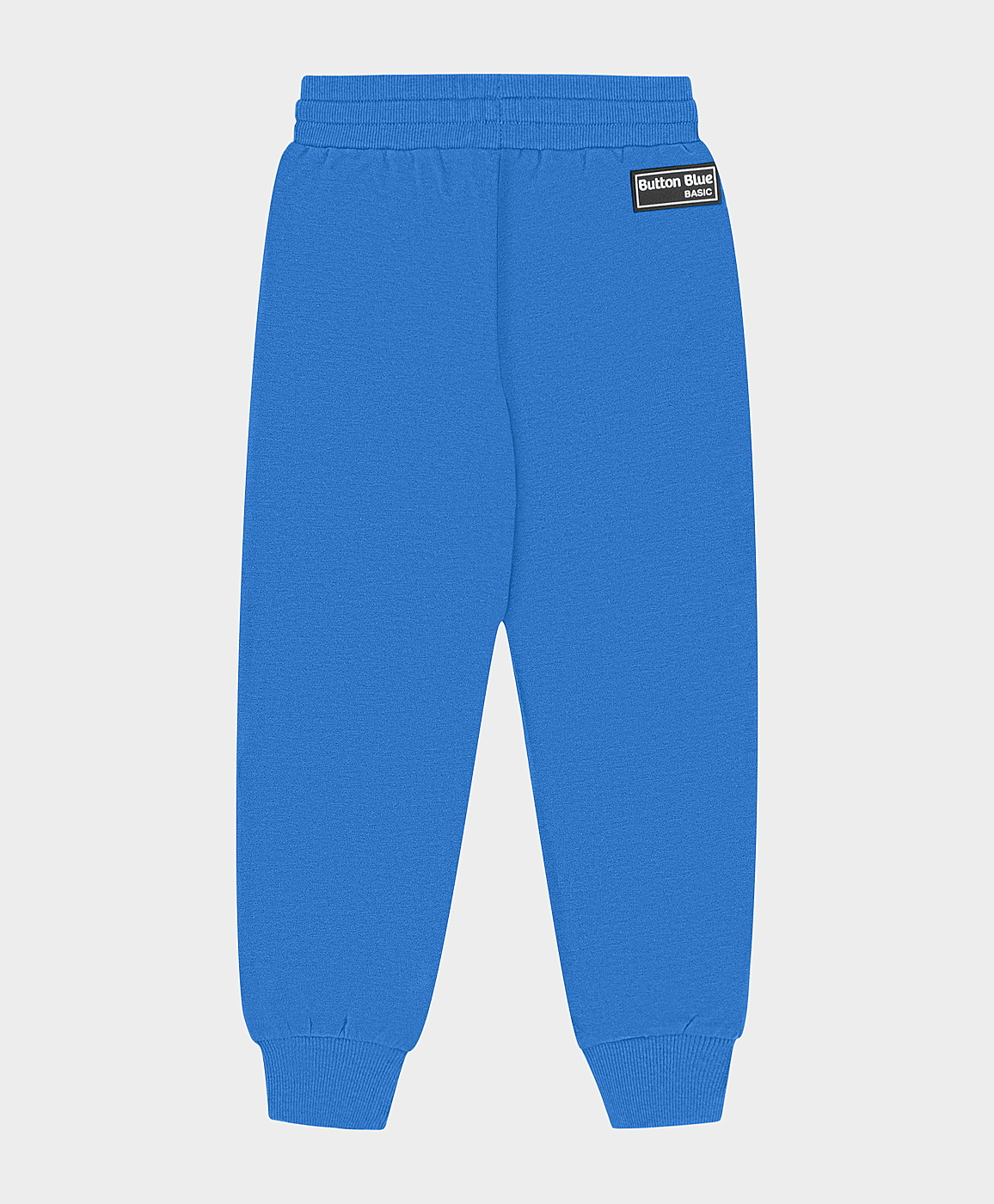 фото Брюки-джоггеры трикотажные синие button blue