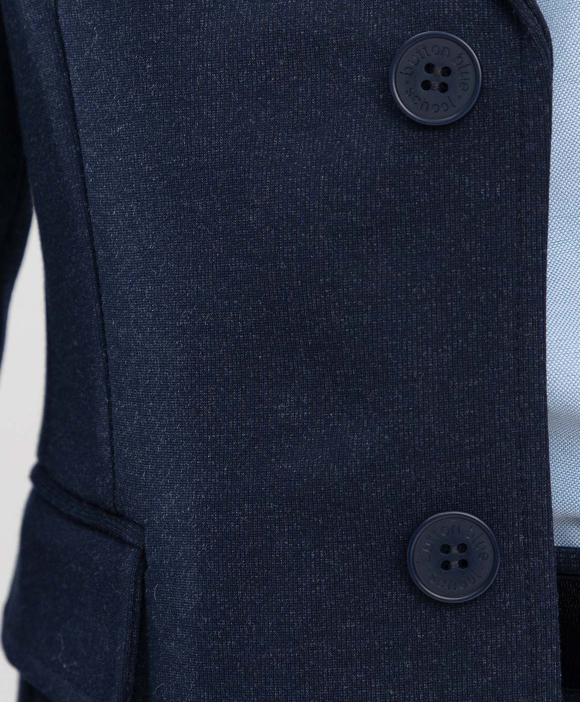Пиджак классический синий Button Blue 222BBBS19011000, размер 140 - фото 3