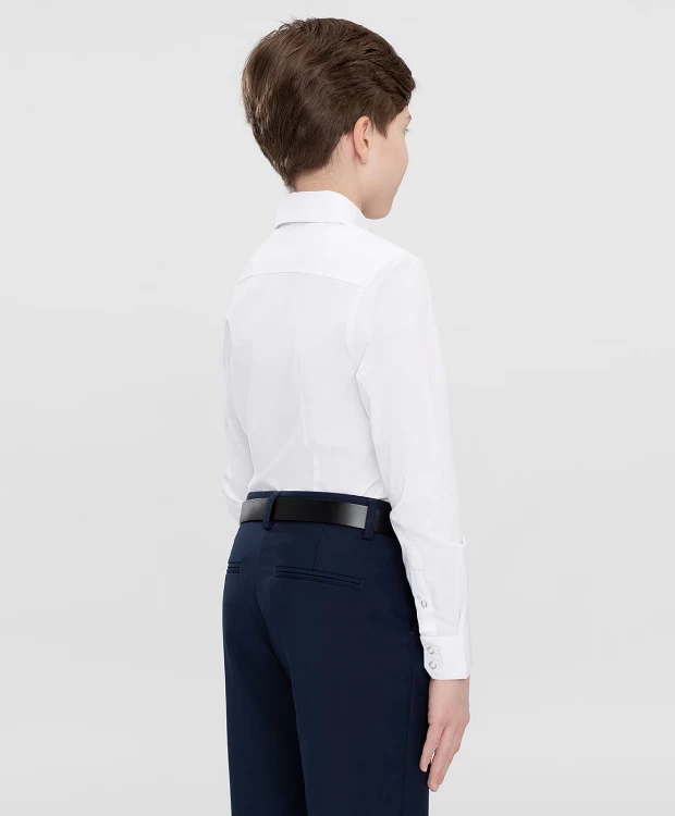 Сорочка классическая белая Button Blue