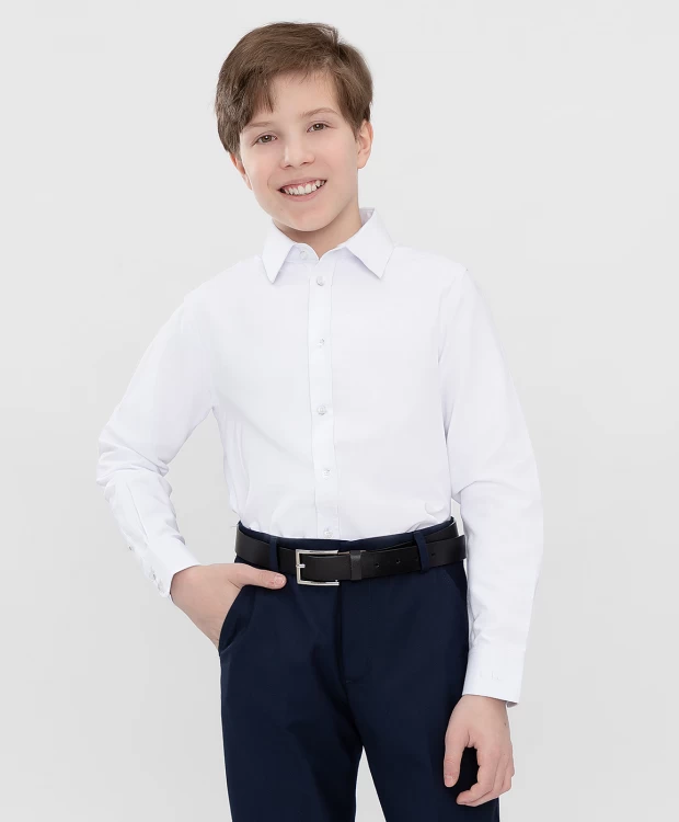 Сорочка классическая белая Button Blue (122)